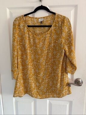 HD in Paris Eira Mustard Top